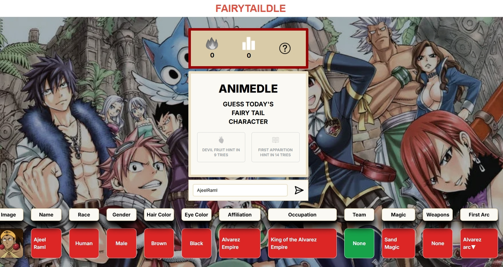 fairytaildle